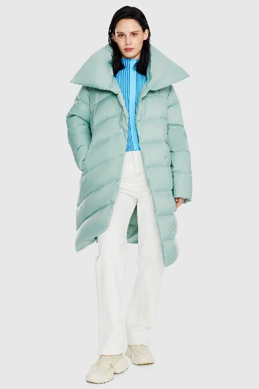 Oversized Collar Puffer Jacket Cotton Jacket Linen Jacket Terry Jacket