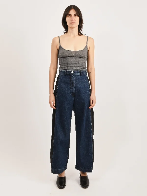 Dark Wash Garra Pant Fashionable Sporty Pants