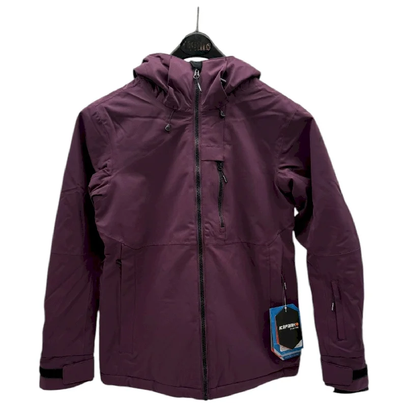Icepeak Cathay Womens Jacket Zip Front Button Front Snap Front