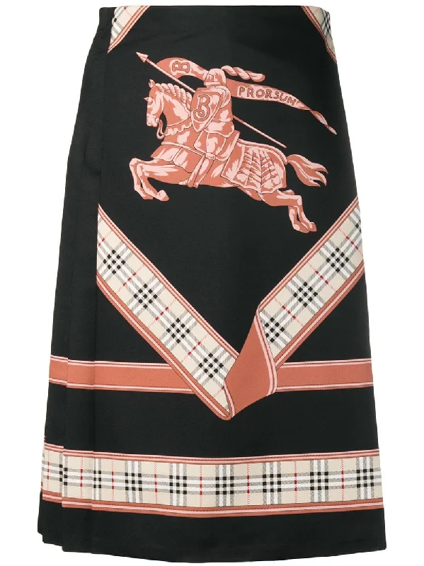 Archive scarf print skirt mini skirt trendy