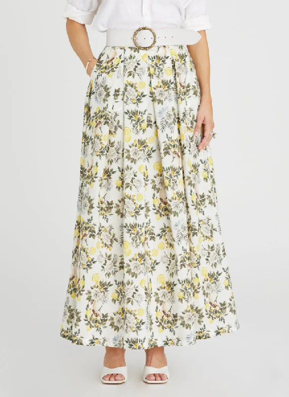 Clementine Annette Maxi Skirt lace skirt intricate