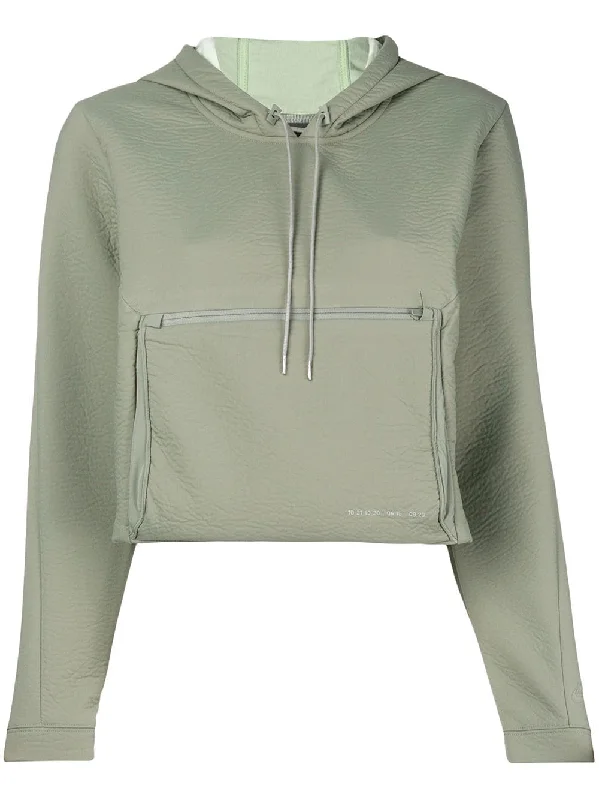 cropped hoodie Hoodie with Earth Tones Natural Calm