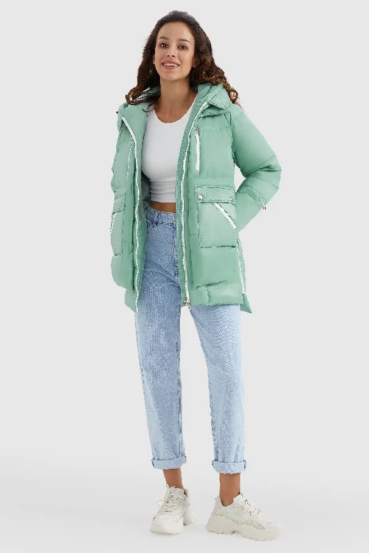 092 Colorlay Thickened Down Jacket Satin Jacket Silk Jacket Chiffon Jacket