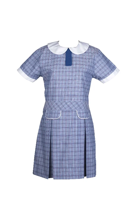 Summer Dress Crew Neckline Casual