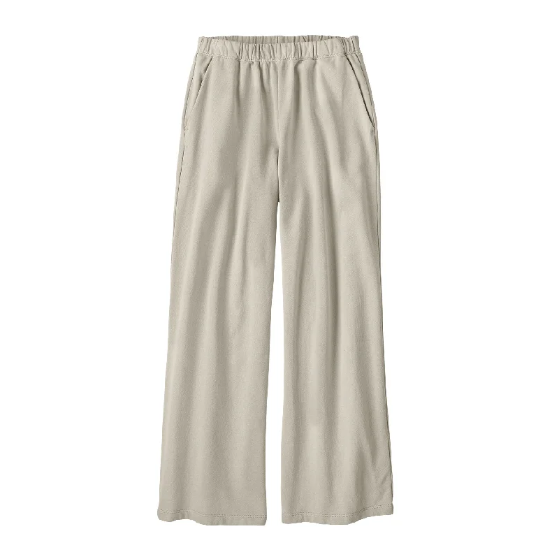 Women's Regenerative Organic Certified™ Cotton Essential Pants Chic Checkered Pants