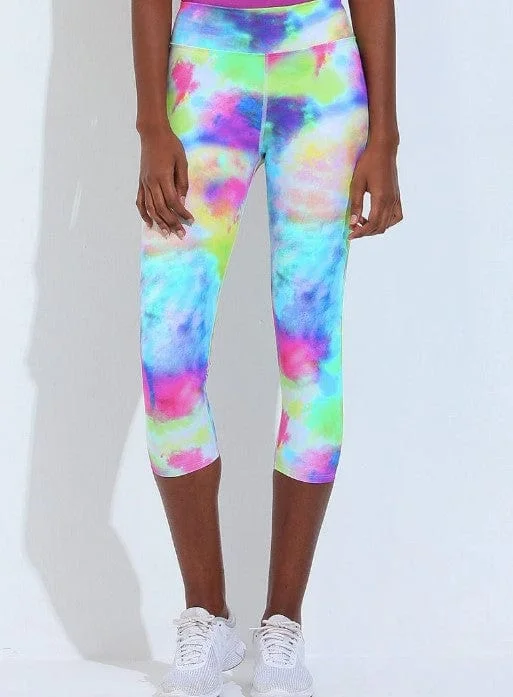 Women's Dona Jo Running Crop Pant Comfy Zip-Up Pants