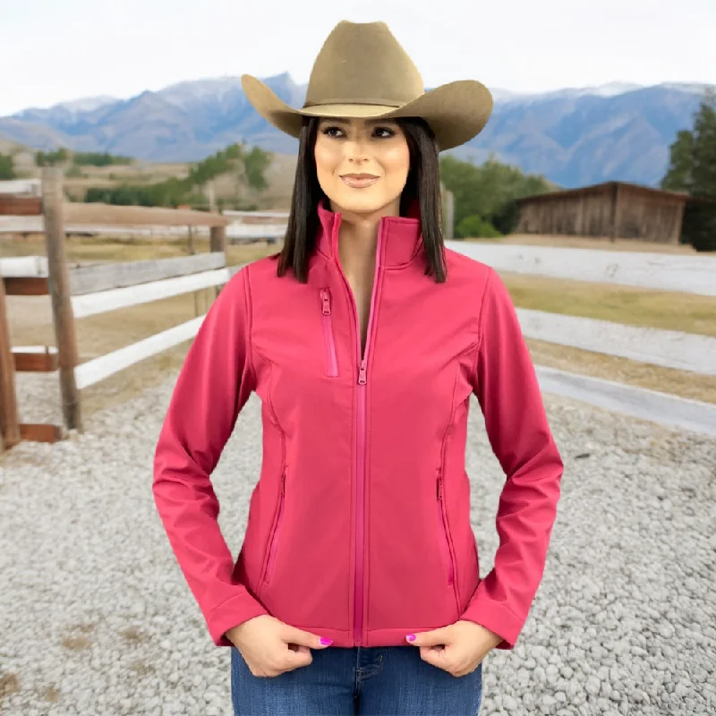 Tempco Womens Dallas Softshell Jacket - TL1310 Herringbone Jacket Houndstooth Jacket Plaid Jacket
