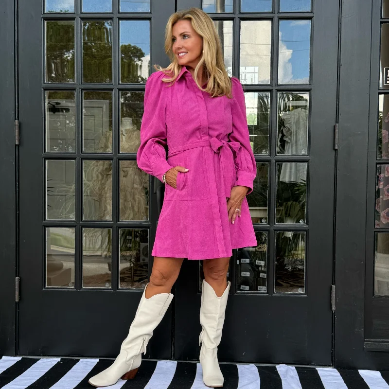 Janie Dress | Pink Tunics Formal black
