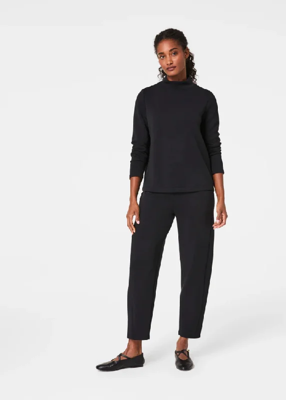Spanx AE Barrel Pant- Black Formal Dress Pants