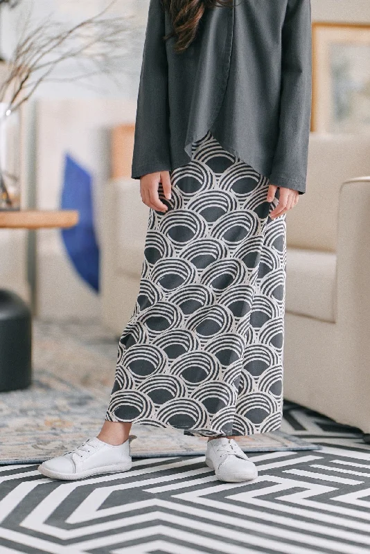 The Caya Bintang Folded Skirt - Echo linen skirt airy