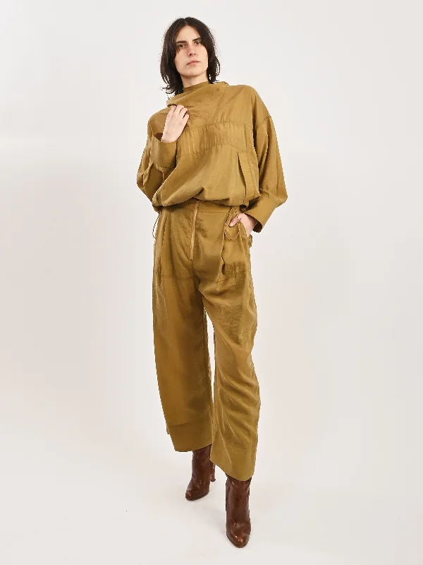 Mustard Dini Pant High-Waist Jogger Pants