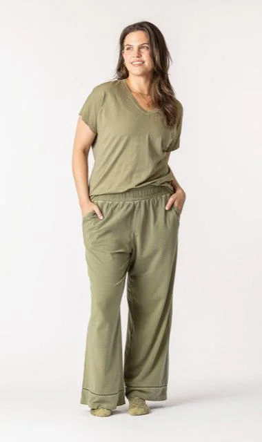 Organic Cotton Lounge Pants Fashionable Sporty Pants