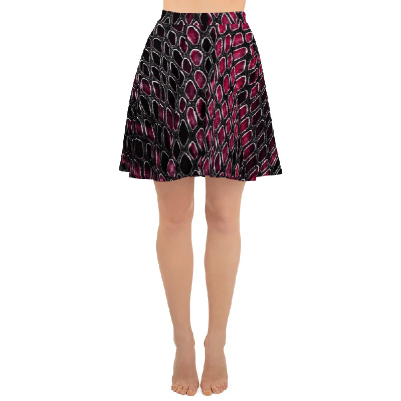 Geometric shapes print skirt for woman lace skirt romantic