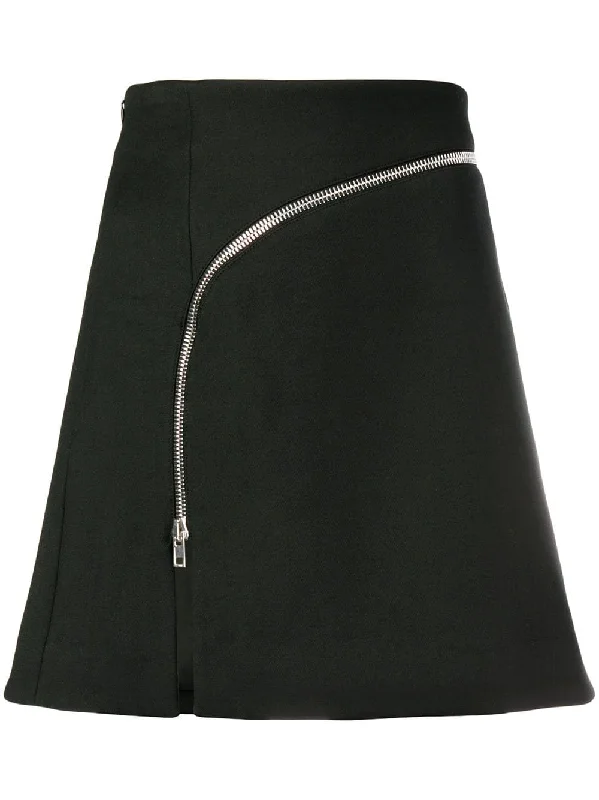 fitted zipped skirt wrap skirt elegant