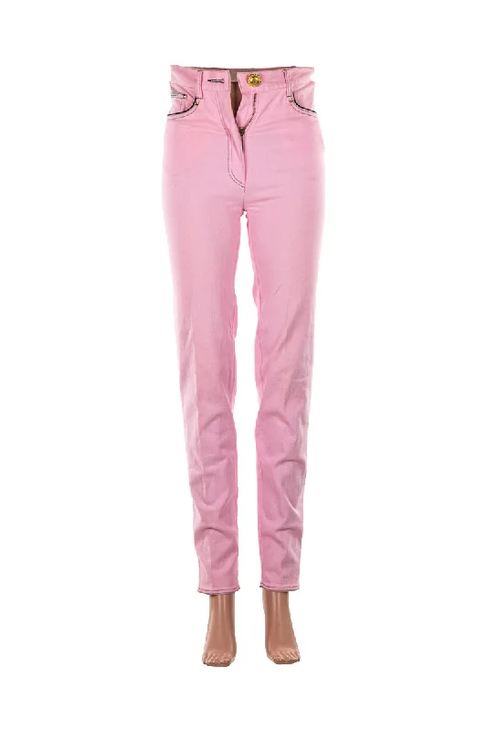 Christian Linares Pant Comfortable Denim Leggings
