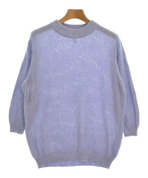 E. Sweaters Polka Dot Checkered Tartan
