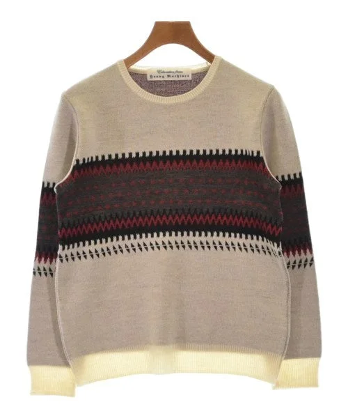 EDUCATION FROM YOUNG MACHINES Sweaters Mesh Sweater Canvas Denim