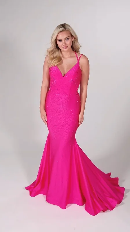 Ellie WIlde Fit and Flare Prom Dress EW122001