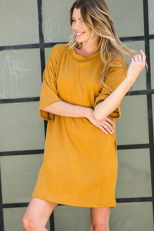 Light Sweater Dress Real Fur Shearling Chenille