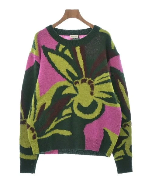 DRIES VAN NOTEN Sweaters Mesh Blend Leather Blend Suede Blend