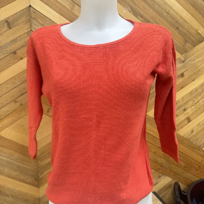 Reitmans - Women's Sweater: Orange-women-XS Sweater Knitwear Pullover