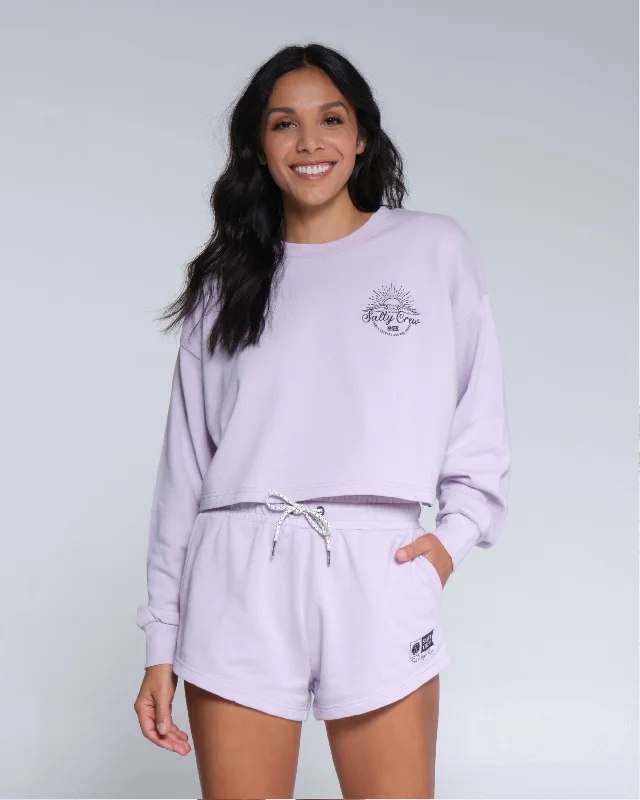Sand Set Crew Sweater Women's Fitted Loose Oversized