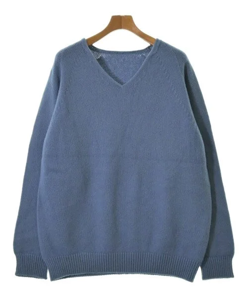 crepuscule Sweaters Denim Fabric Leather Fabric Suede Fabric