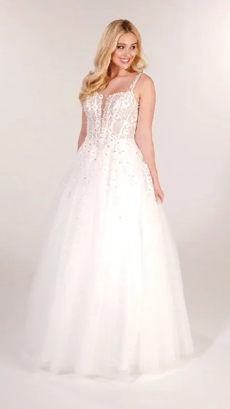 Ellie Wilde Lace Glitter Dress EW120014