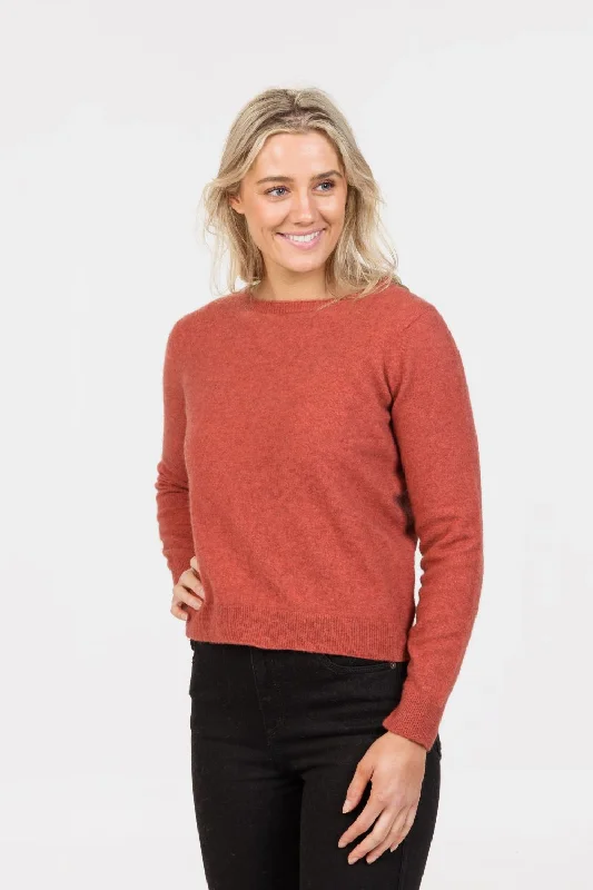 CLASSIC CROP SWEATER NB870 Polka Dot Checkered Tartan
