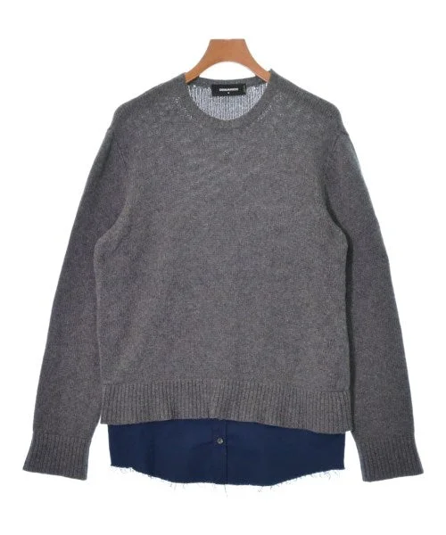 DSQUARED Sweaters Solid Print Embellished