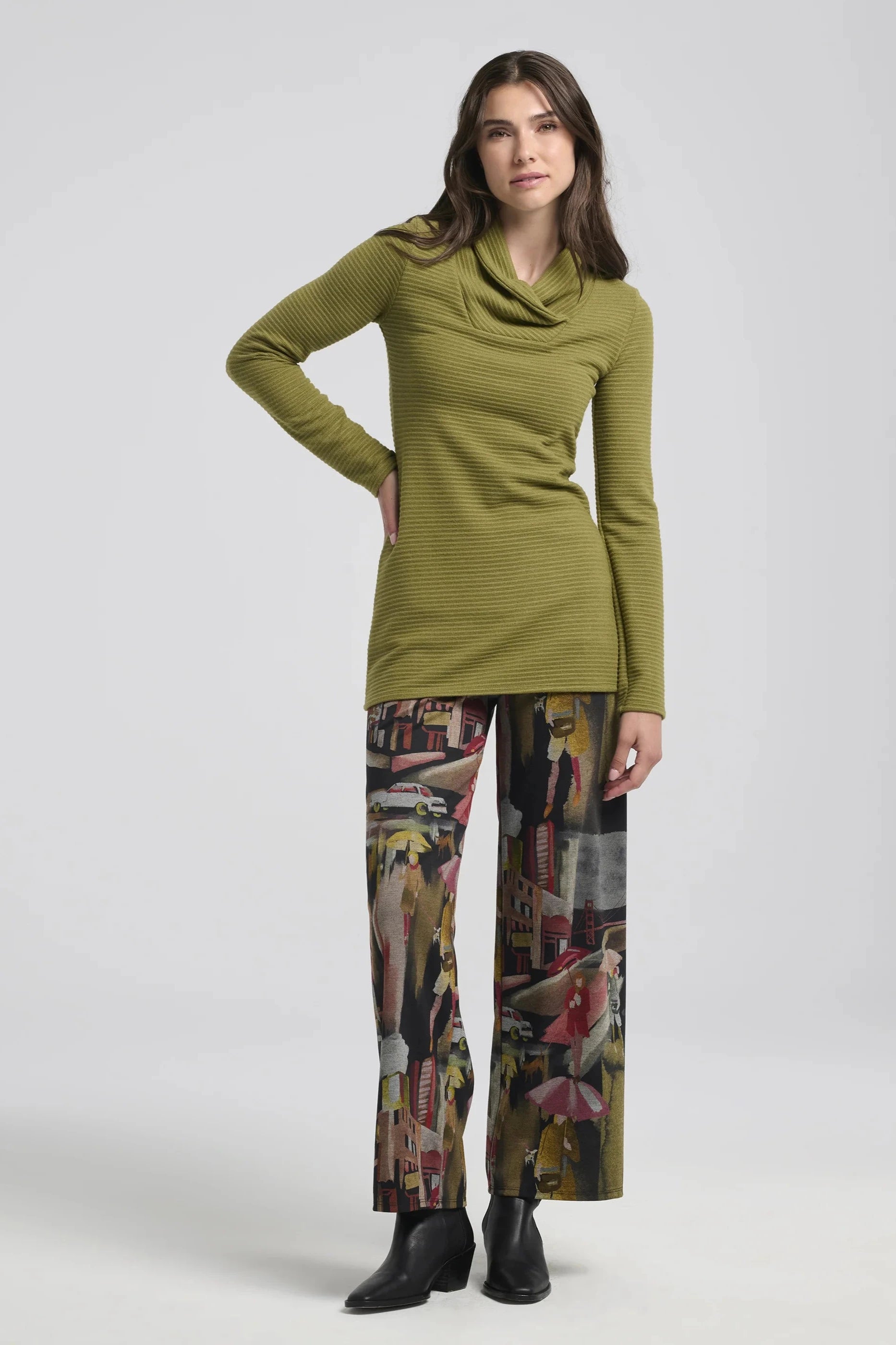 Beaufort Sweater Lace Blend Ribbed Blend Corduroy Blend