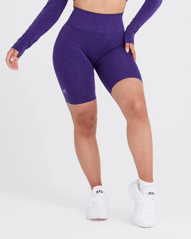 Effortless Seamless Cycling Shorts | Amethyst