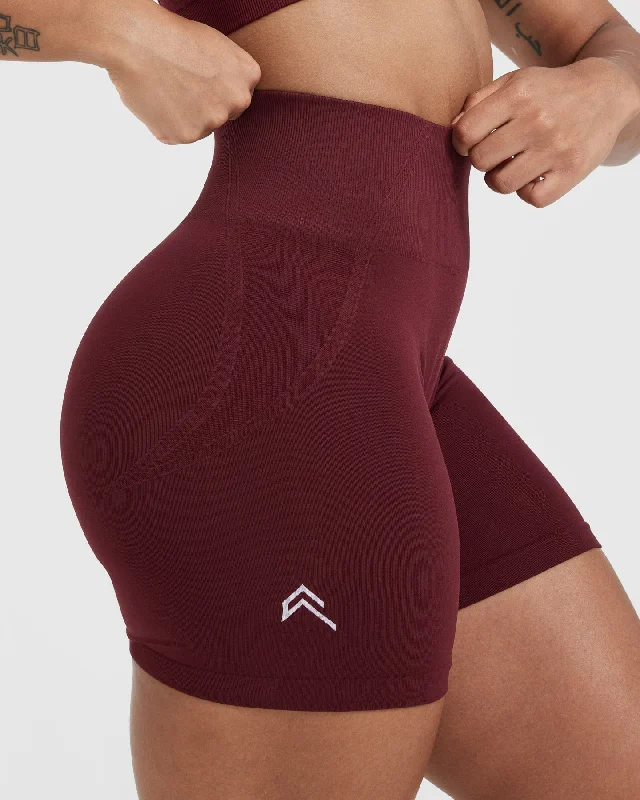 Effortless Seamless Shorts | Rosewood