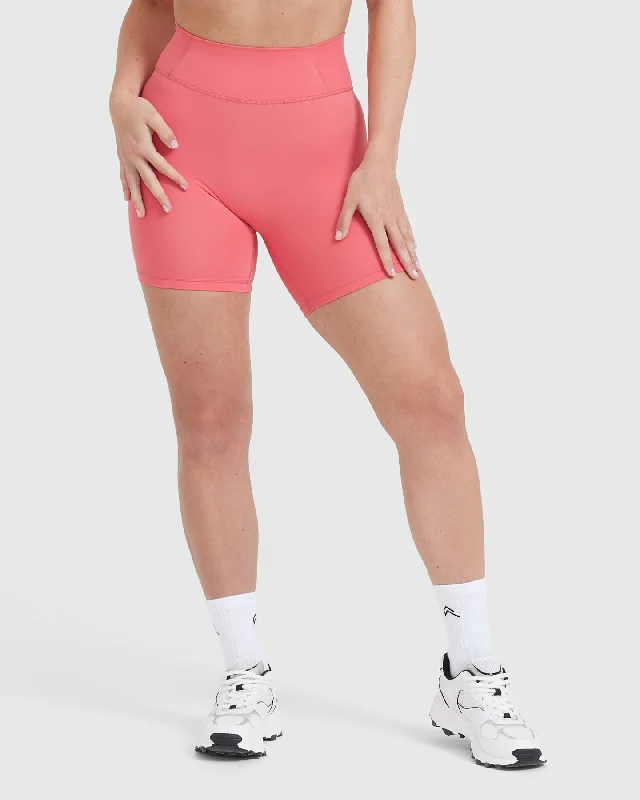 Timeless High Waisted Shorts | Amplify Pink