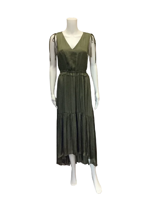 Banana Republic Women's Sleeveless Dress Olive Size: 4