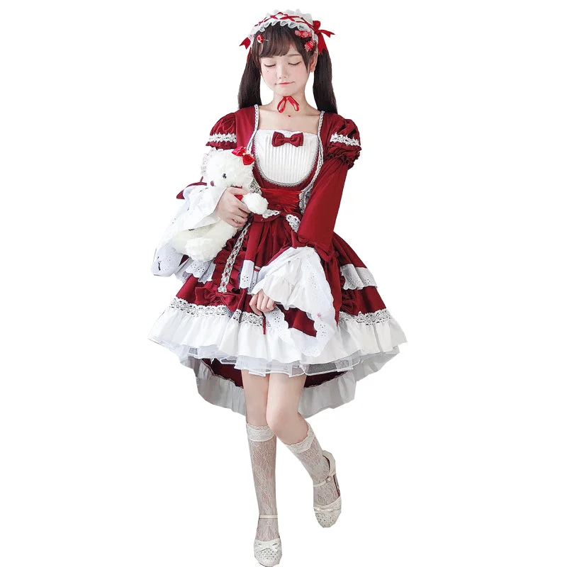 Japanese lolita maid dress yv31735