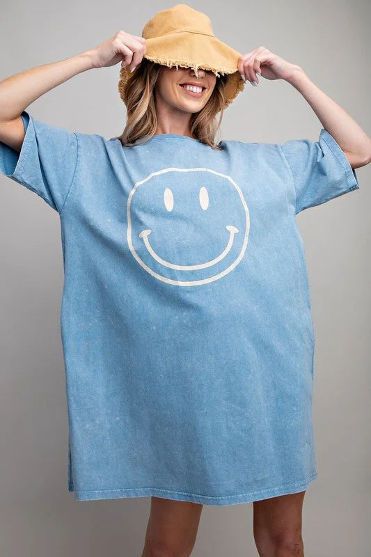 Smiley Face Tshirt Dress