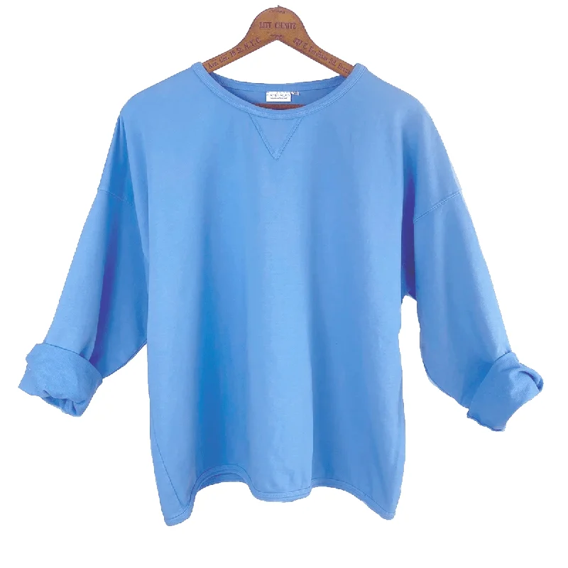 Leelanau Cotton French Terry Boxy Sweatshirt (16 Colors!)