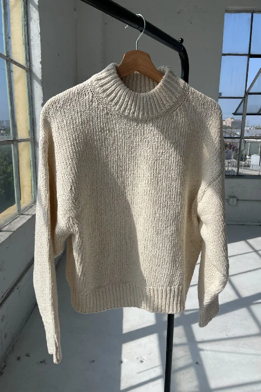 Zoe Cotton Sweater - Naturel