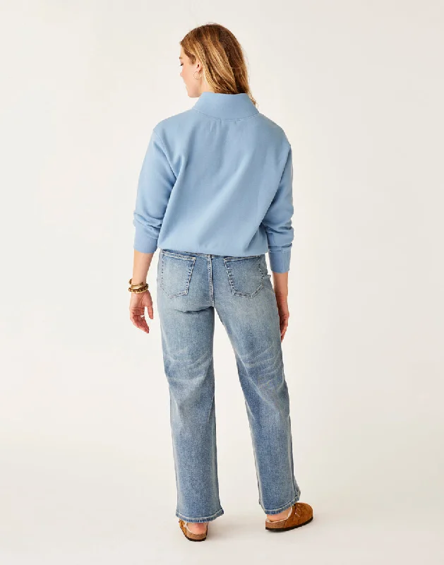 Audrey Wide Leg: Blue Ridge