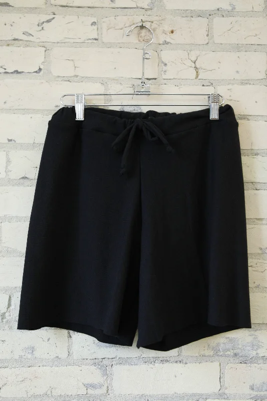 Black Luxury Lounge Shorts