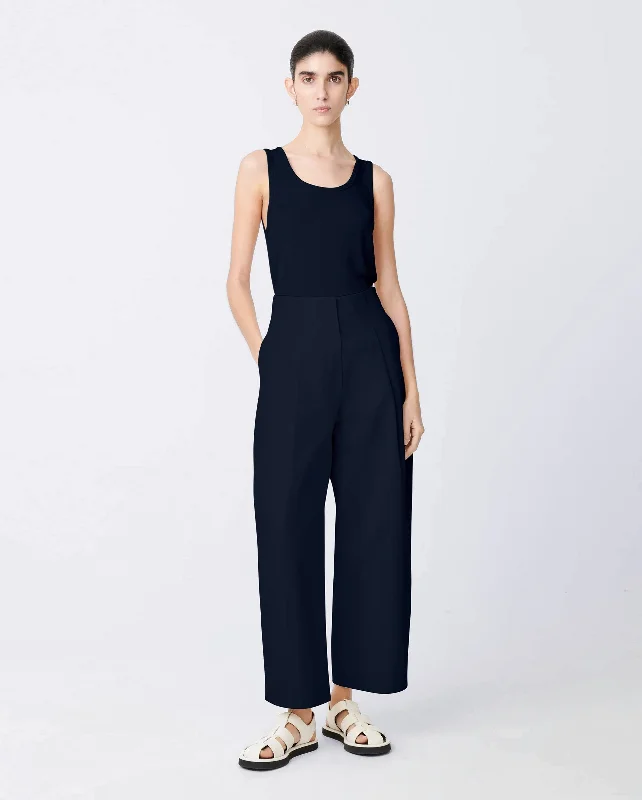 DORDONI VOLUME PANT / DARK NAVY