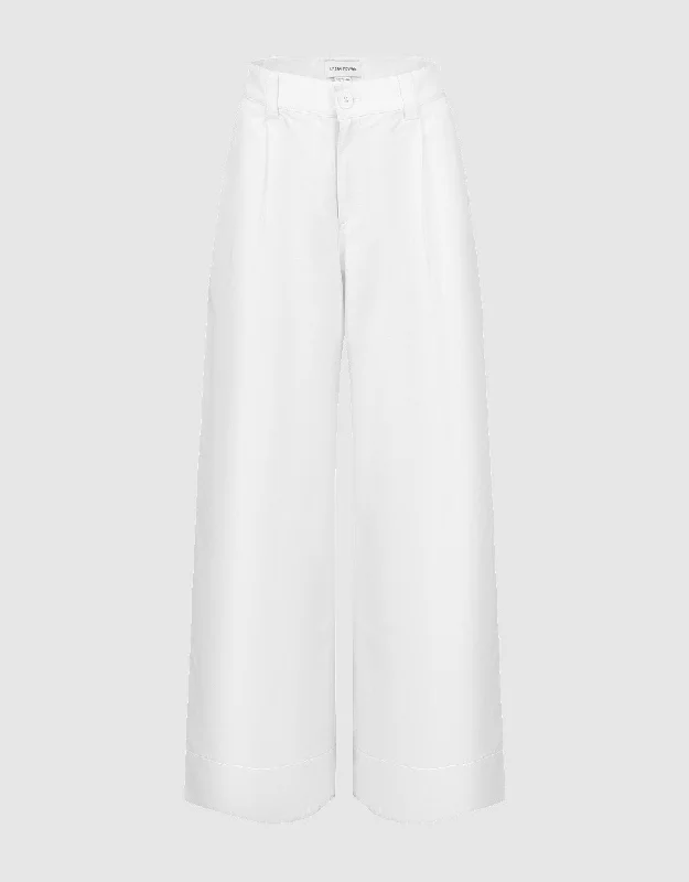 Loose Wide-Leg Pants