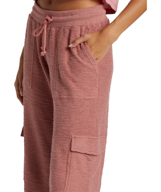 Roxy Off The Hook Cargo Pants-Ash Rose