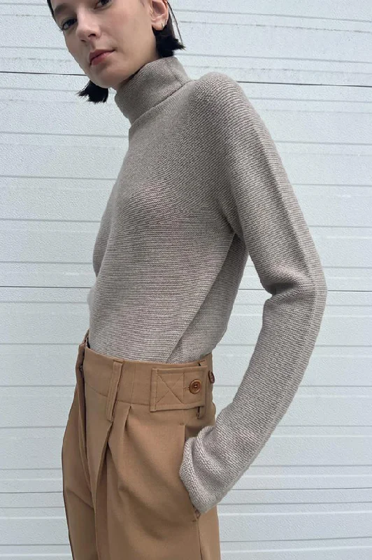 Ulla Wide Leg Trousers in Camel