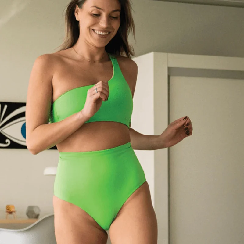 Hi Tide Bottoms (Apple Neon Green)