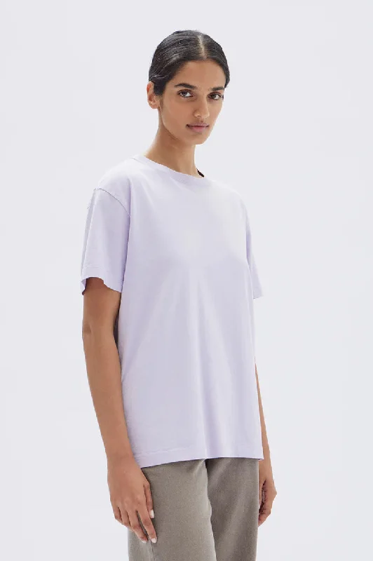 Assembly Organic Base Tee - Jacaranda