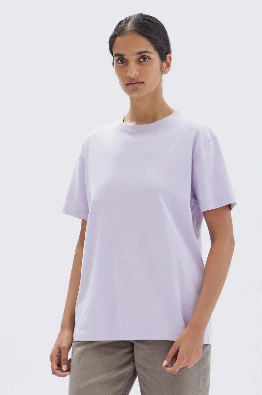 Assembly Organic Base Tee - Jacaranda