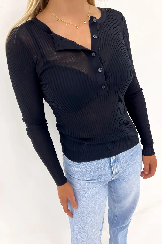 Dayna Long Sleeve Black