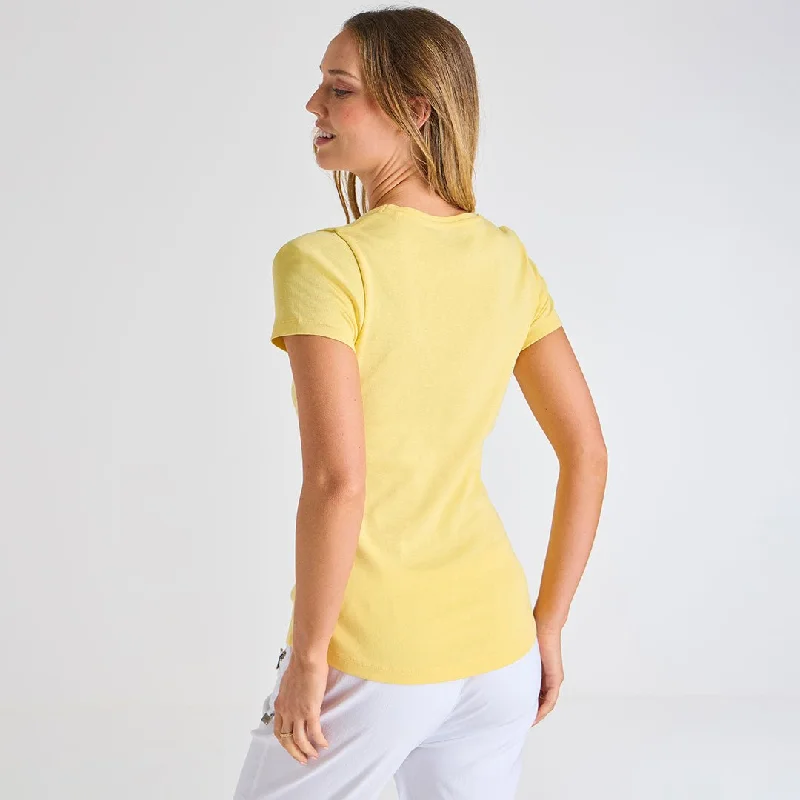 Ladies Lemon Drop Crew Neck T-Shirt